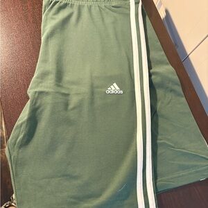 Adidas Green Women’s Athletic Shorts